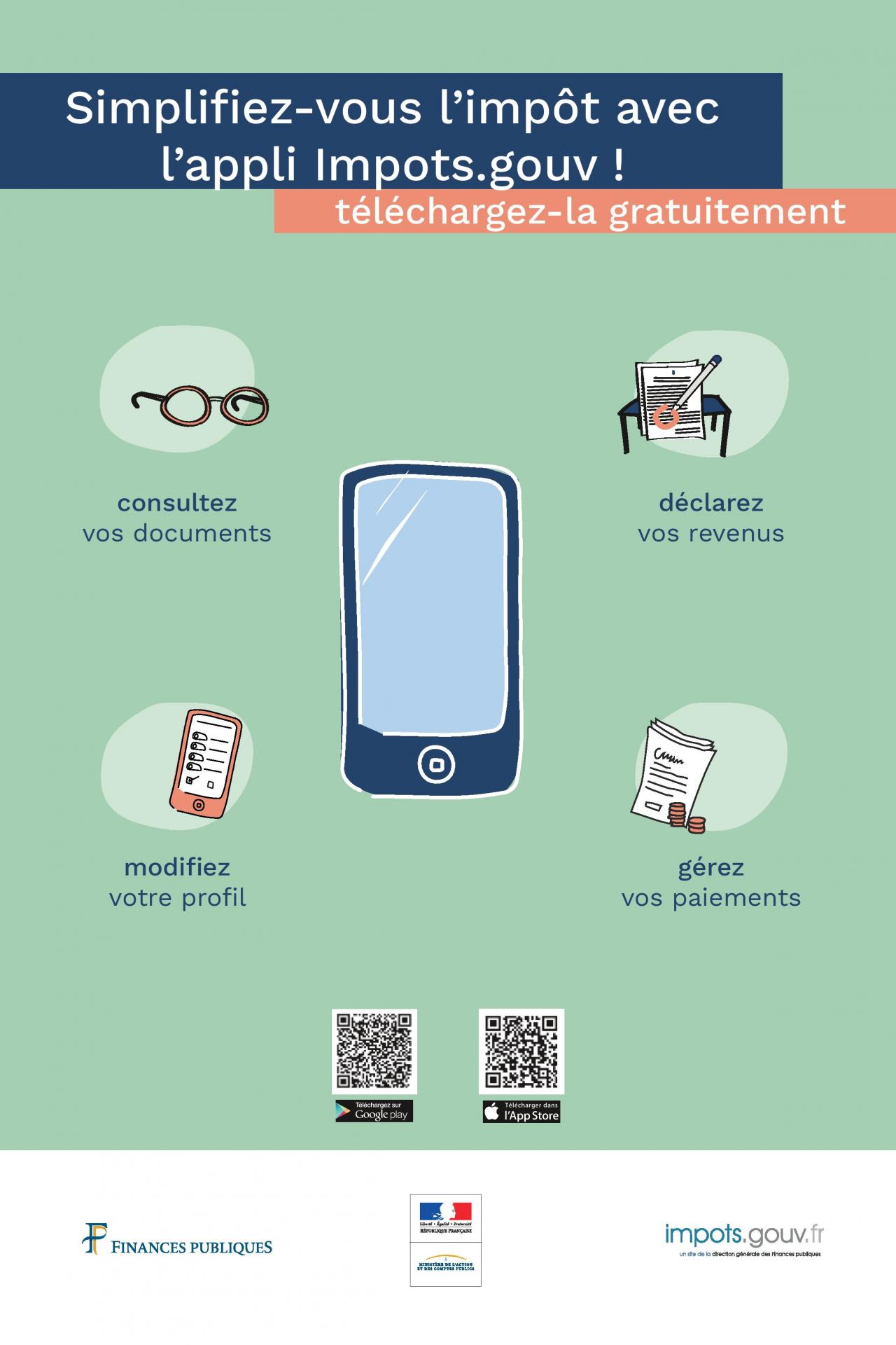 Affiche application impot gouv web page 001