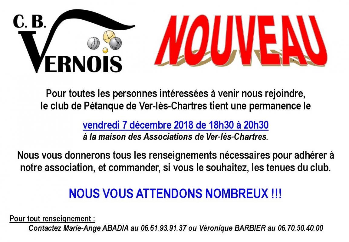 Affiche permanence
