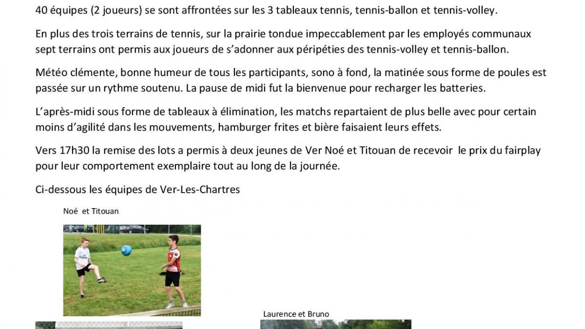 Tournoi 3 Tennis du 09 juin 20108