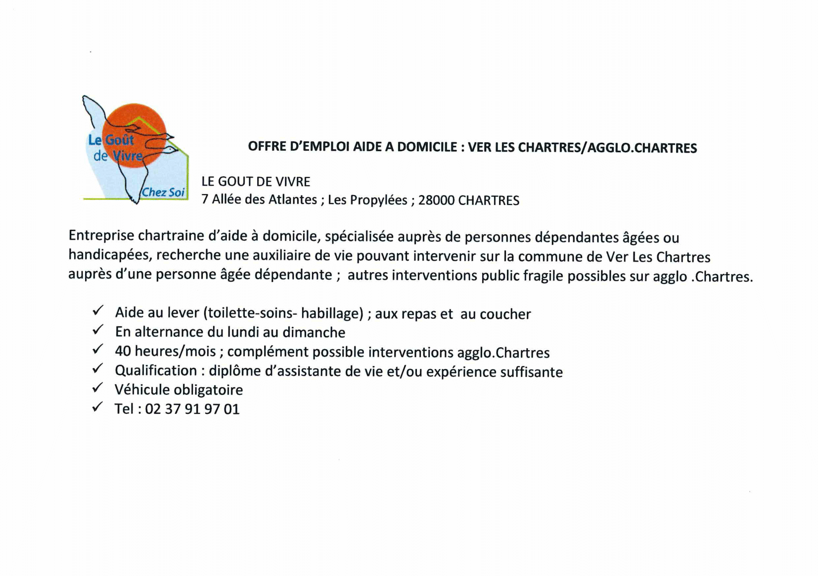 Offre emploi 1